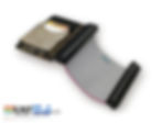 Amiga SD2IDE Adaptor with modified fix 44pin ribbon cable
