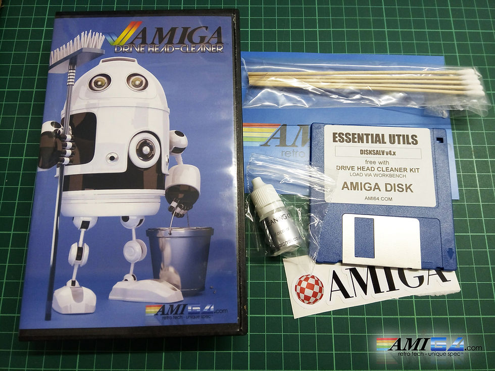 Thumbnail: Commodore Amiga 1200 / 600 / 500+ Head Cleaner Pack
