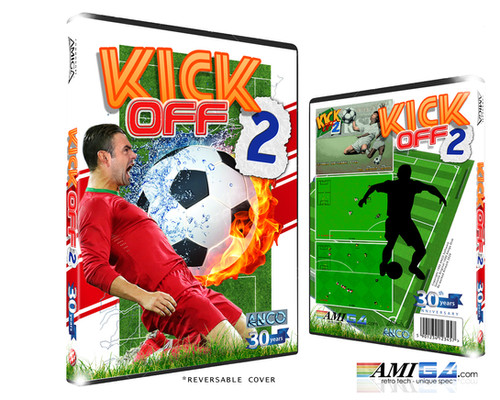Jeu Amiga 500 Kick Off 2 + 2 Extensions - Éditeur Anco - Non Testé - Bon état Général