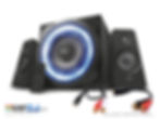 Trust 19020 Stereo Speakers & Subwoofer for Amiga & Commodore 64 120w