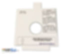Commodore 5.25" Disk Drive Head Vibration Protector Card