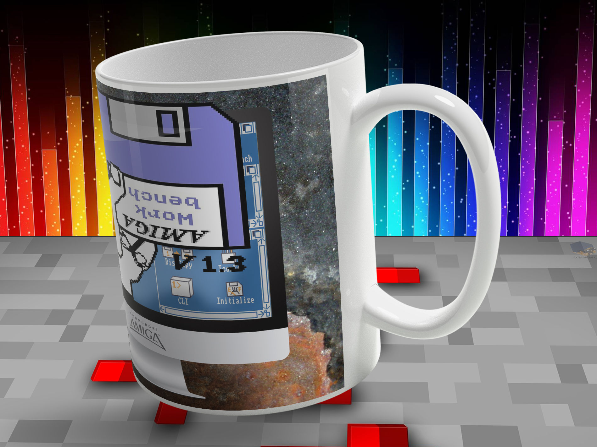 Commodore Amiga Workbench Mug