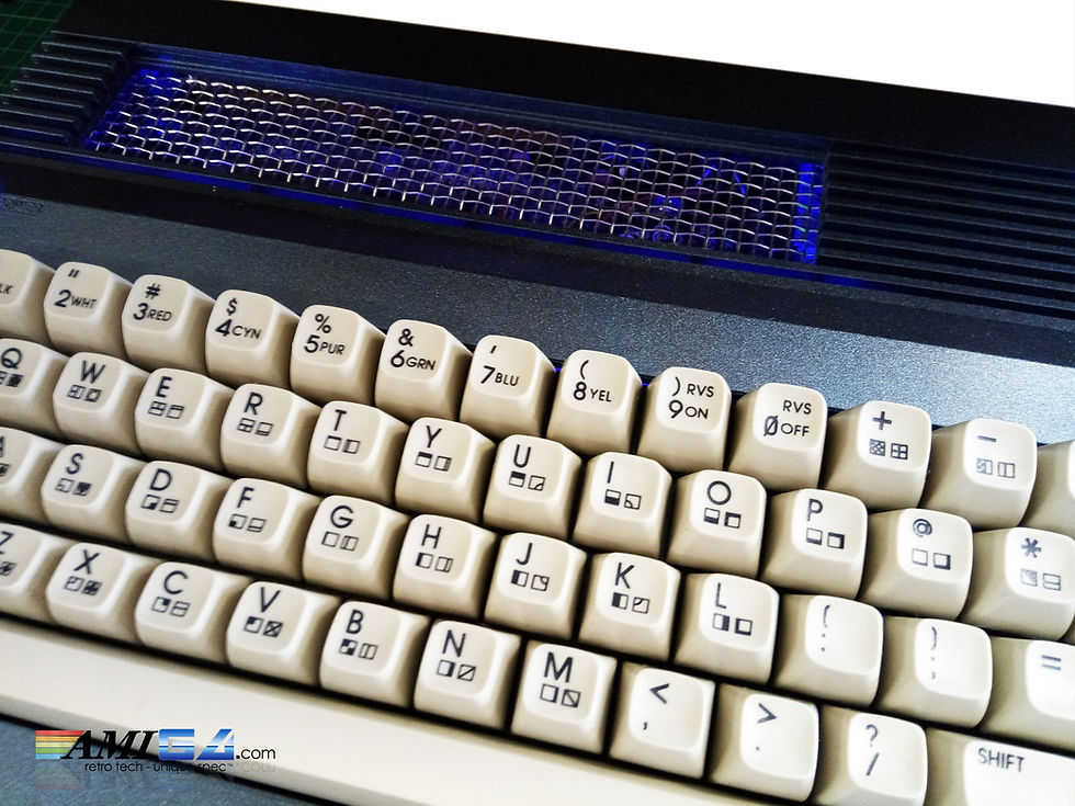 Thumbnail: Metallic Denim Commodore 64 C64C MKII