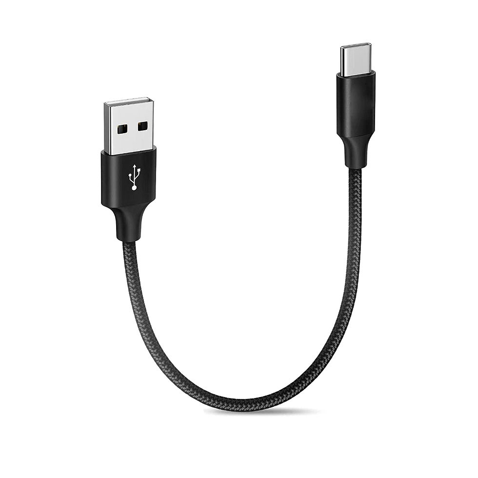 30cm USB to USB-C Cable (Data & Charge)