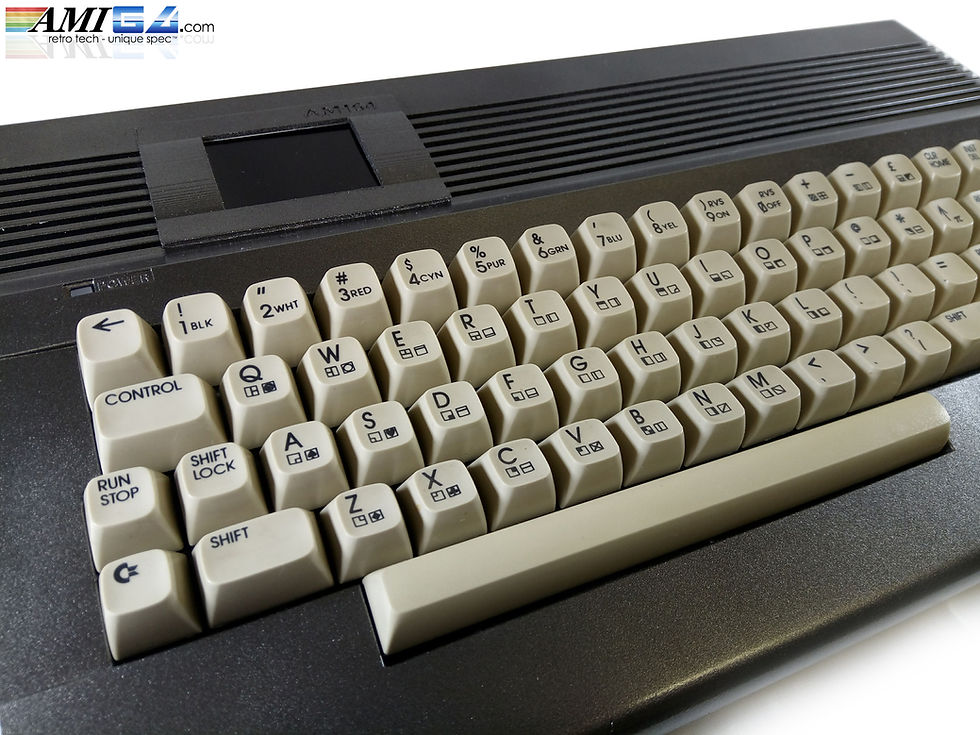 Thumbnail: Modified Metallic Grey Commodore 64 with Oscillator