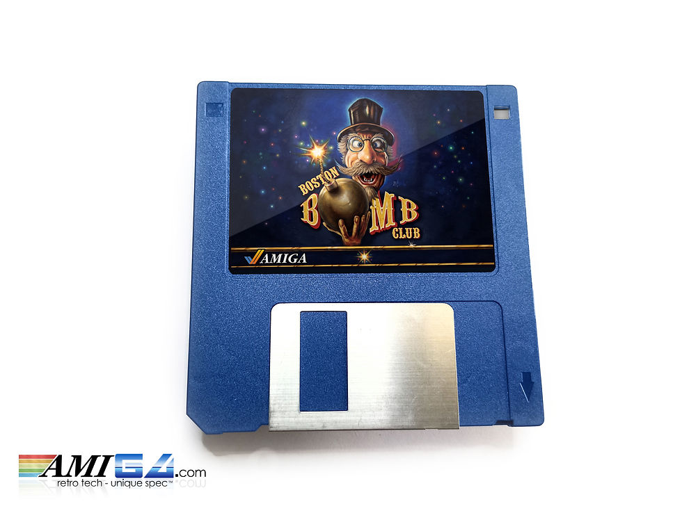 Boston Bomb Club  Amiga disk