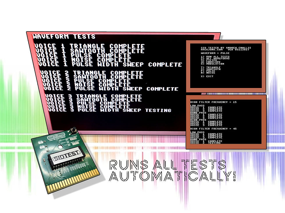 Thumbnail: SID TEST | Commodore 64 screenshots