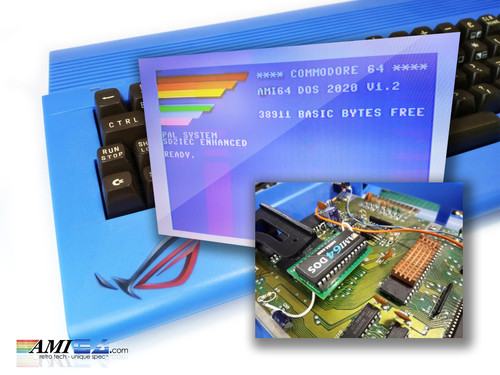 Limited Edition Blue Commodore 64 C64