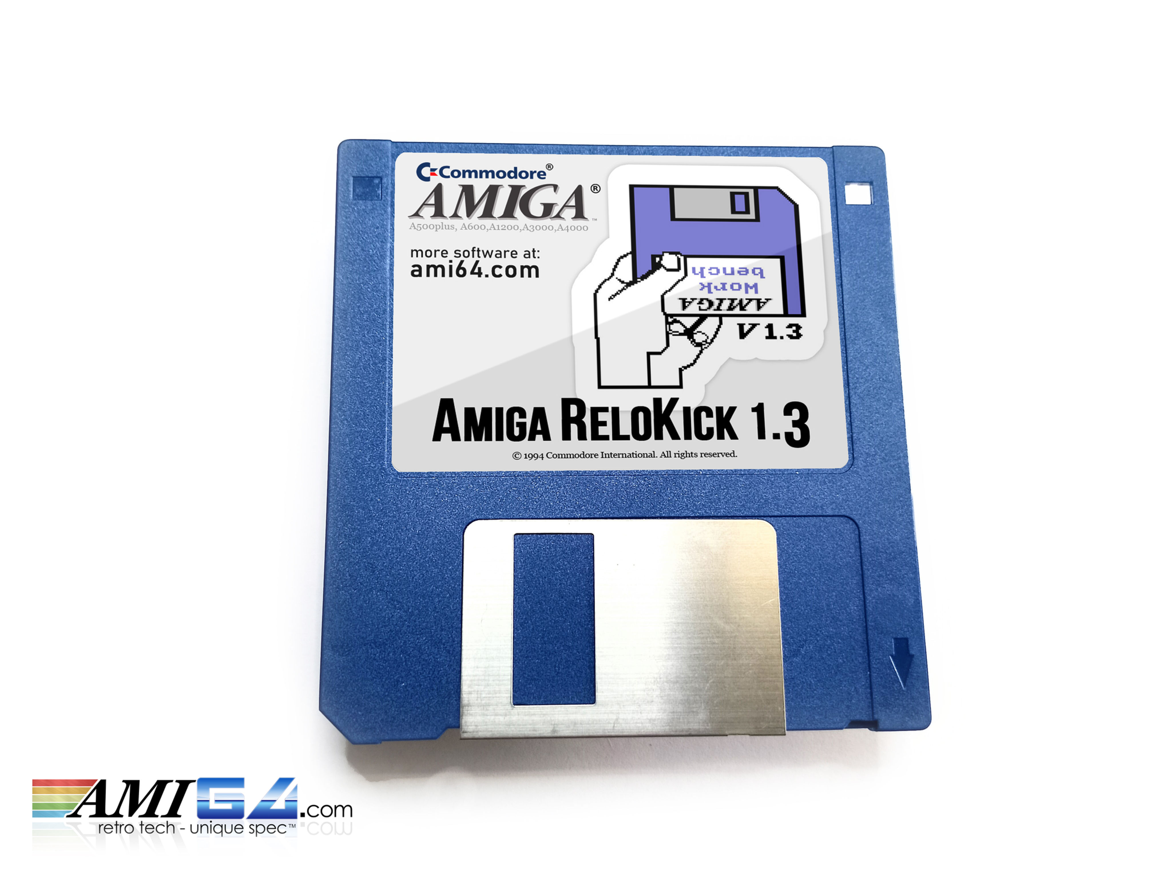 Amiga Degrader / Game Booter / Relokick 1.3 - Amiga Disk