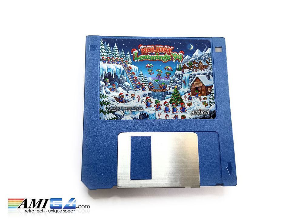 Holiday Lemmings '94 (Amiga Game Disk)