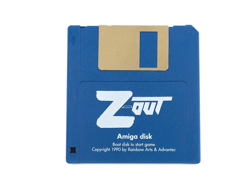 Z-Out Amiga Game Disk