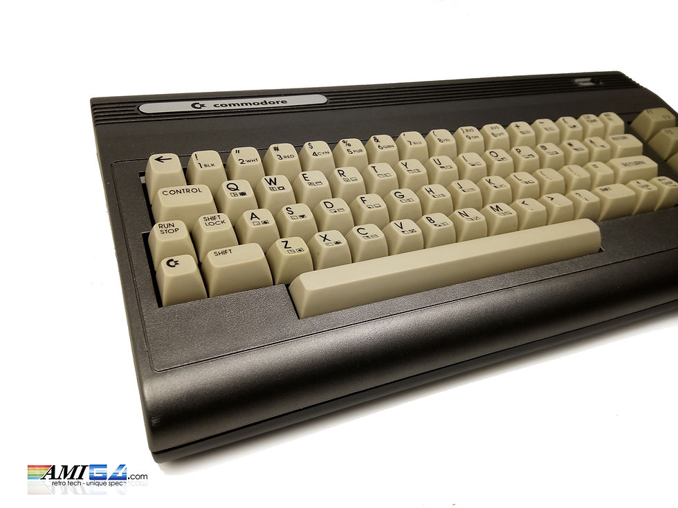Thumbnail: Metallic Grey Commodore 64 C64 retro computer