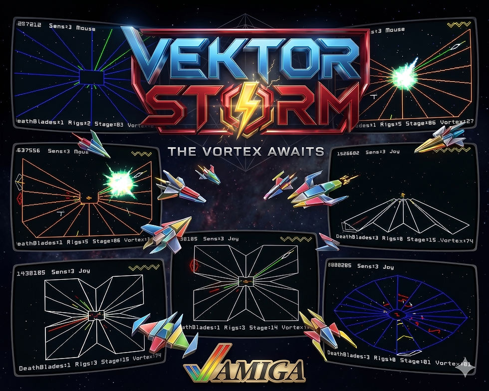Thumbnail: Vektor Storm screenshot montage