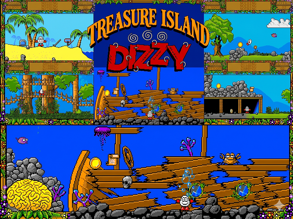 Thumbnail: Treasure Island Dizzy (Amiga Game)
