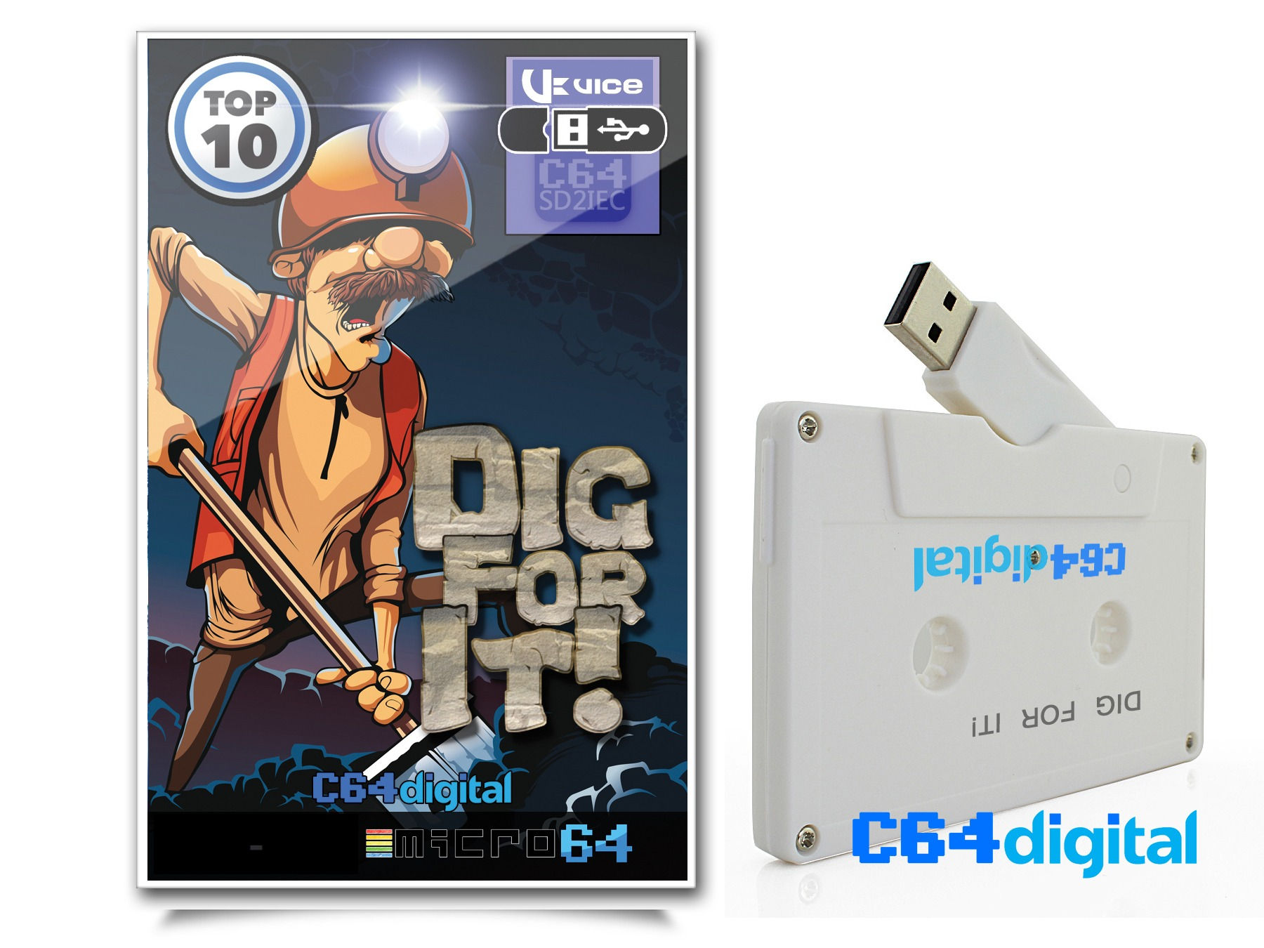 C64Digital - Dig for It! USB