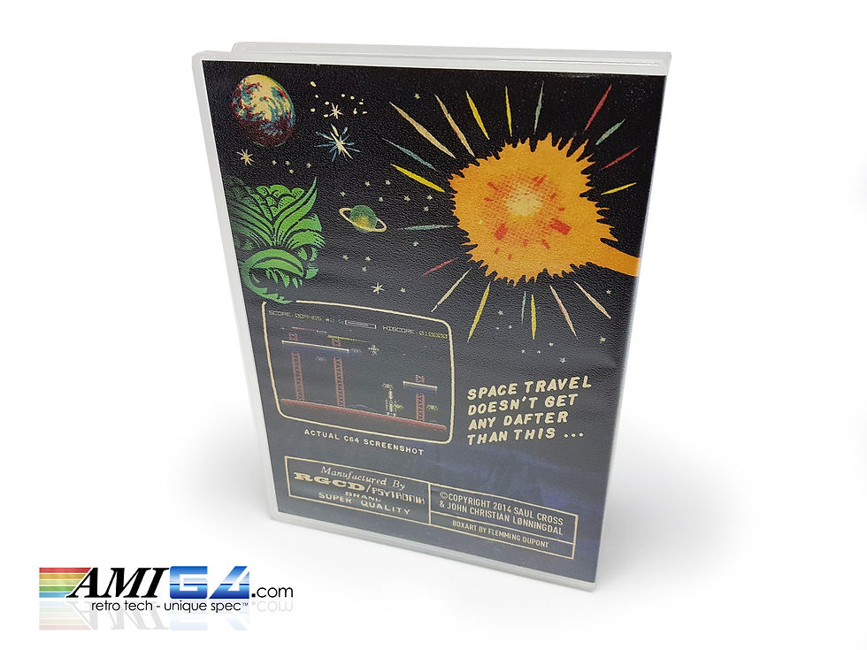 Thumbnail: Rocket Smash EX back of Game box Commodore 64