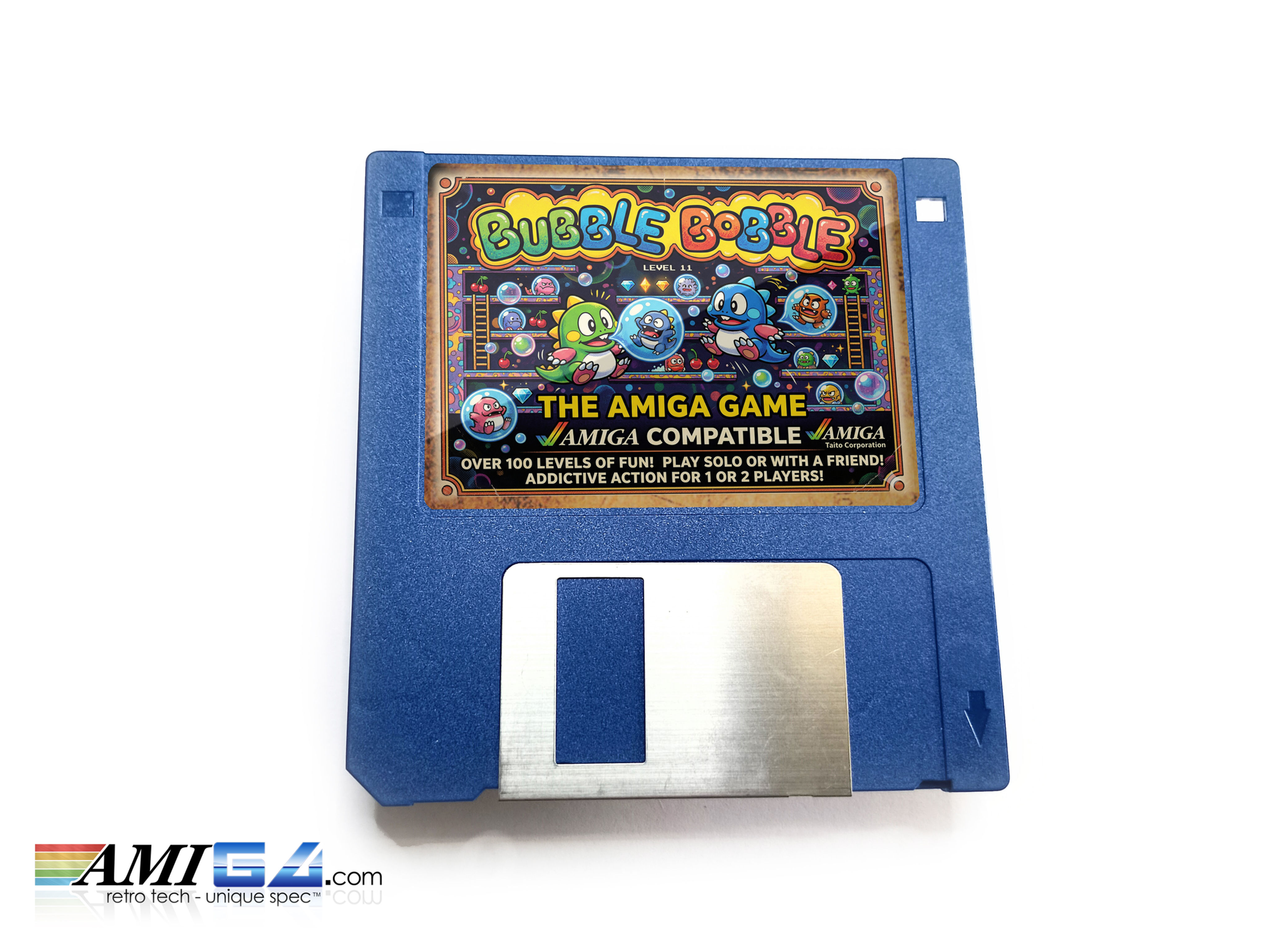 Bubble Bobble (Amiga Game) Disk