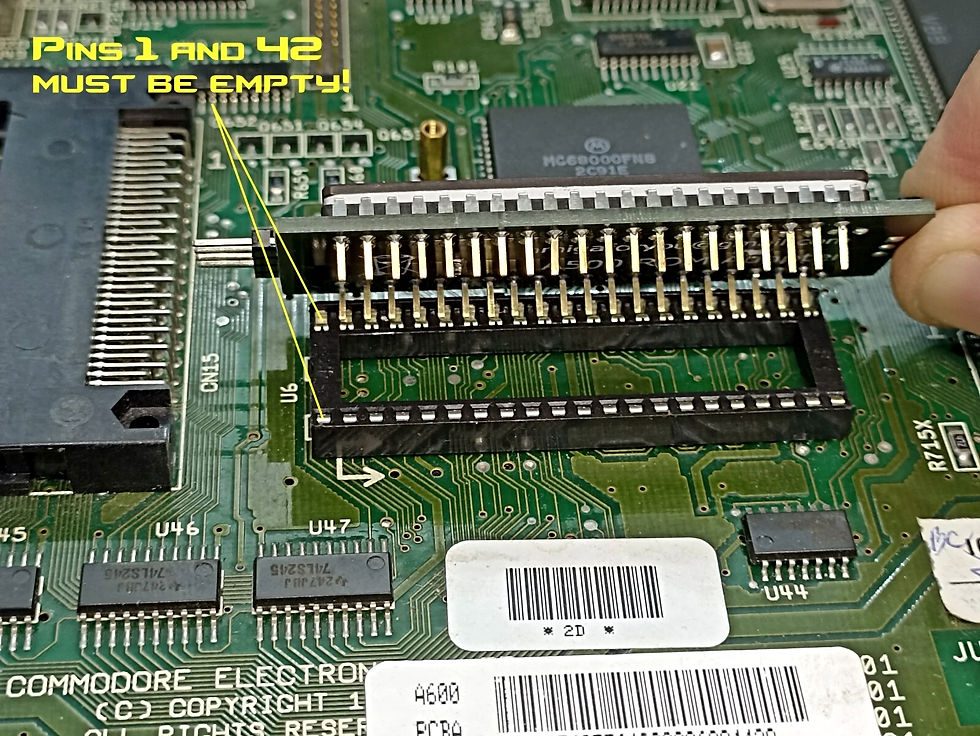 Thumbnail: Amiga Multi-Kickstart 8-in-1 Adapter [A500/A600]