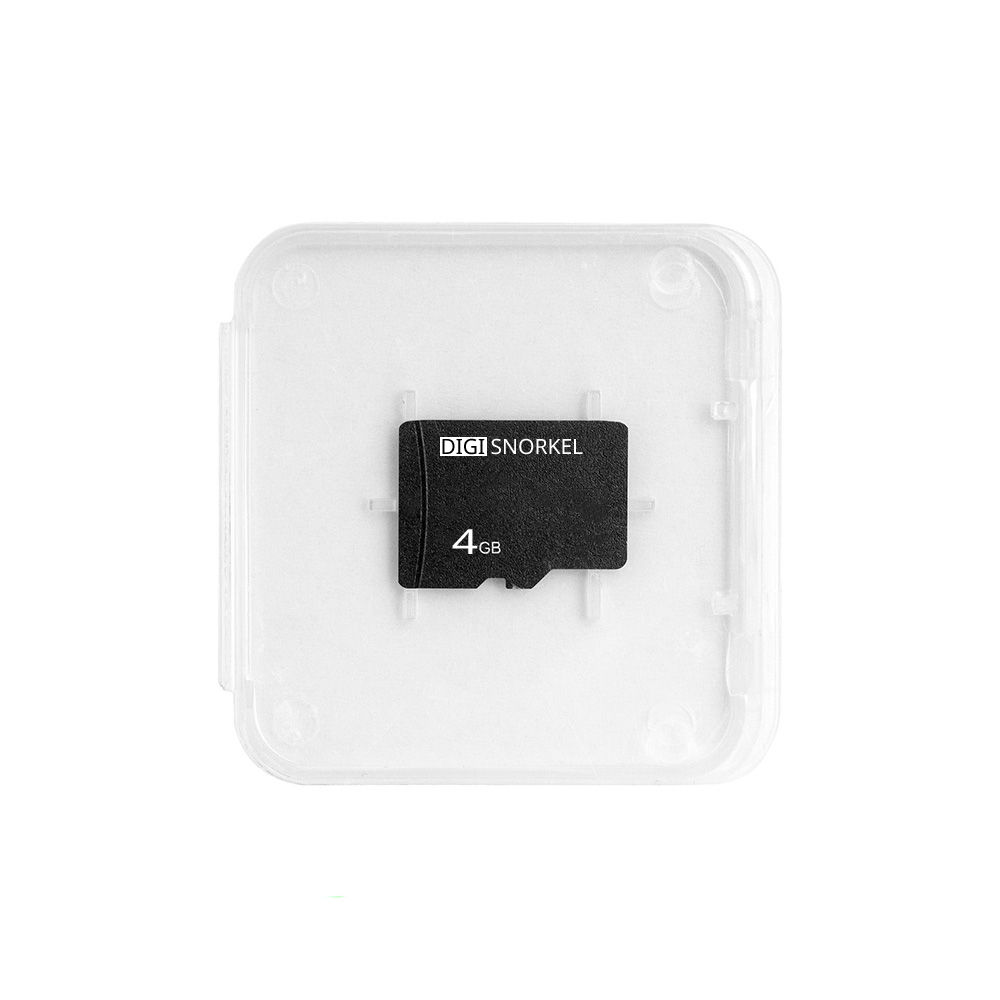 4GB Micro SD card in plastic case