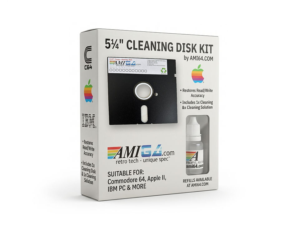 5.25" Disk Drive Head Cleaner Kit
