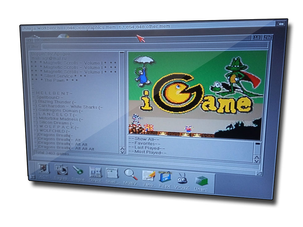 Thumbnail: Amiga CD32 TF330 iGames