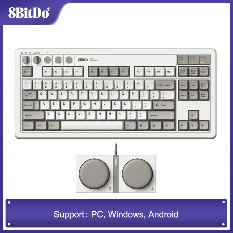 Thumbnail: 8BitDo mechanical Retro Inspired Keyboard