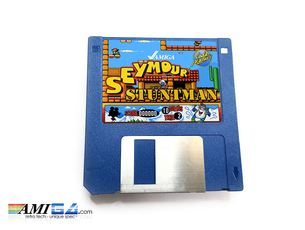 Stuntman Seymour Amiga disk