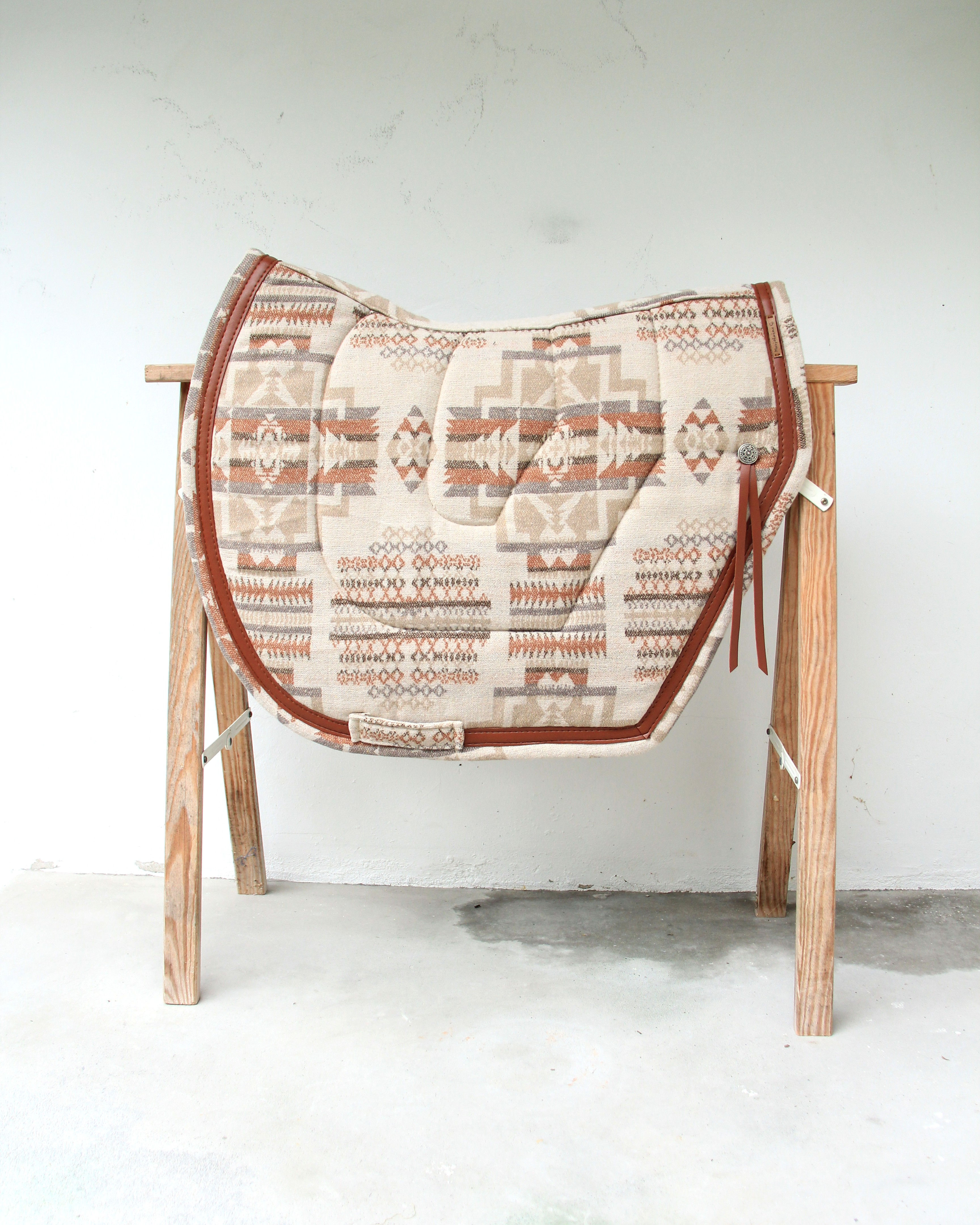 Tapis de selle - Coupé - Navajo Sable Finition Cognac