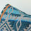 Miniature : Tapis de selle - Coupé - Navajo Turquoise Envers Finition Fauve