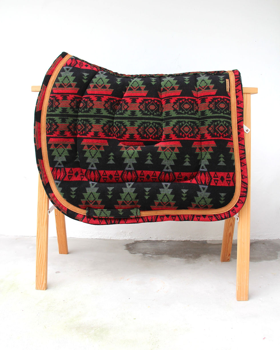 Tapis de selle pour cheval navajo avec feutre Brad Ren's | La sellerie de Maé Tapis de selle pour cheval navajo avec feutre Brad Ren's | La sellerie de Maé