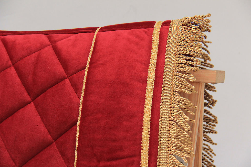 Miniaturbild: Schabracke - Empire - Napoleon Bordeaux