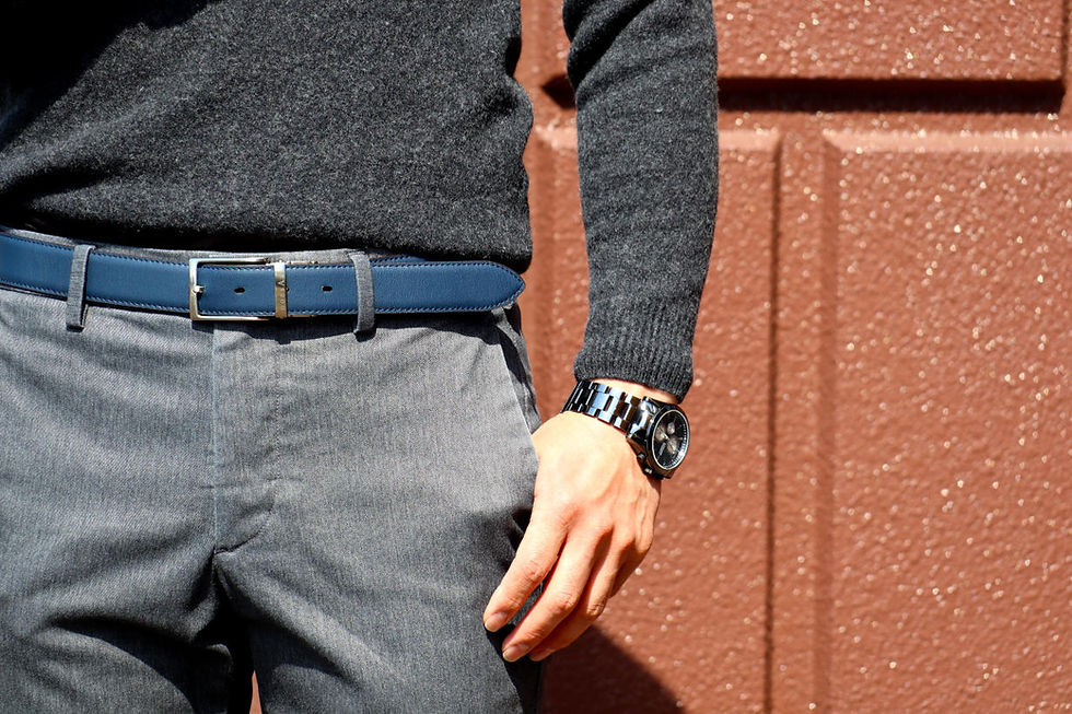 サムネイル： Apple Leather Reversible ZUREN Belt (C/N) made in Tokyo