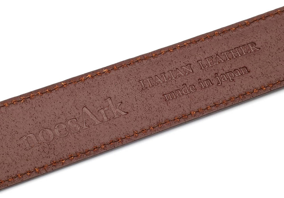 サムネイル： Italian Top Grain Leather ZUREN Belt (BROWN) made in Tokyo