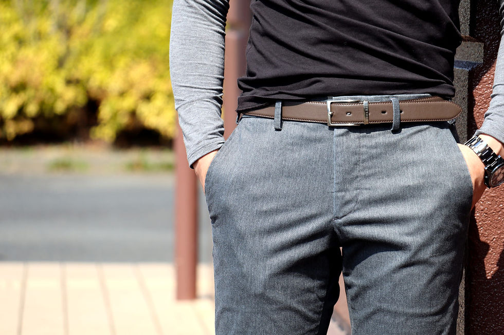 サムネイル： Apple Leather Reversible ZUREN Belt (C/N) made in Tokyo