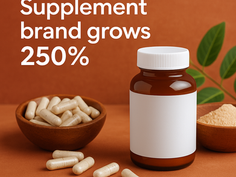 Case Study: Accelerating Growth—From Small to Medium in 3 Months Client: A UK-based supplement brand 