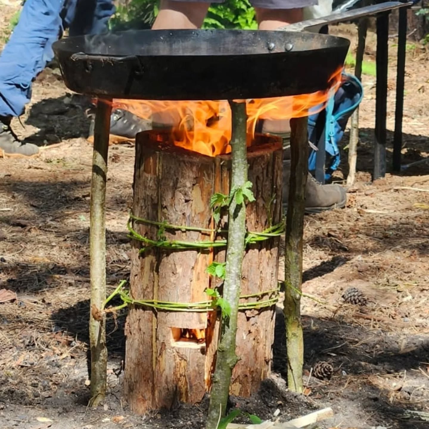 WORKSHOP BUSHCRAFT (finse fakkel, rocket stove,... )  5 juni  2026