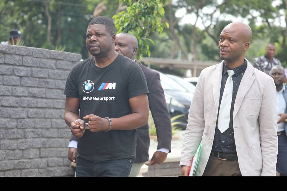 Former police officer Jaison Muvevi during court proceedings