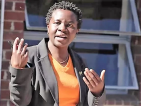 Jessie Majome, ZHRC Chairperson, speaking on child rights and digital safety in Zimbabwe.