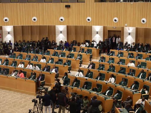 Parliament of Zimbabwe session in progress