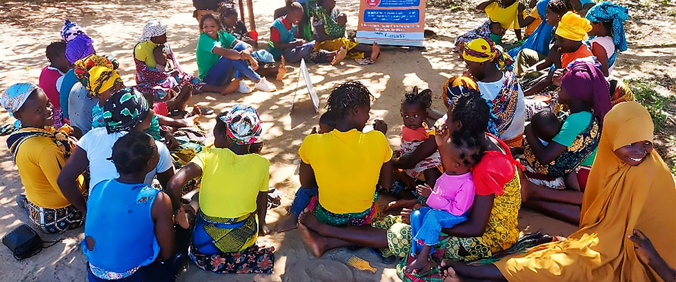 Young people attending a reproductive health dialogue.
