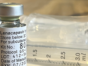 Lenacapavir Bottle and injection