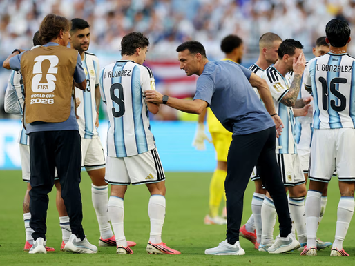 "Argentina players during the 2026 FIFA World Cup"
