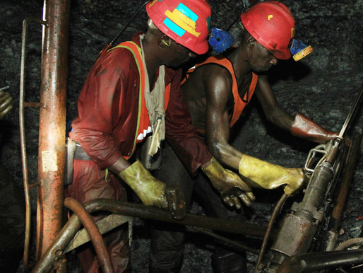 “Mining operations site in Zimbabwe showing labour conditions”