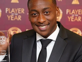 Young Player of the Year football award ceremony