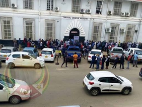 Central Vehicle Registry building in Harare.