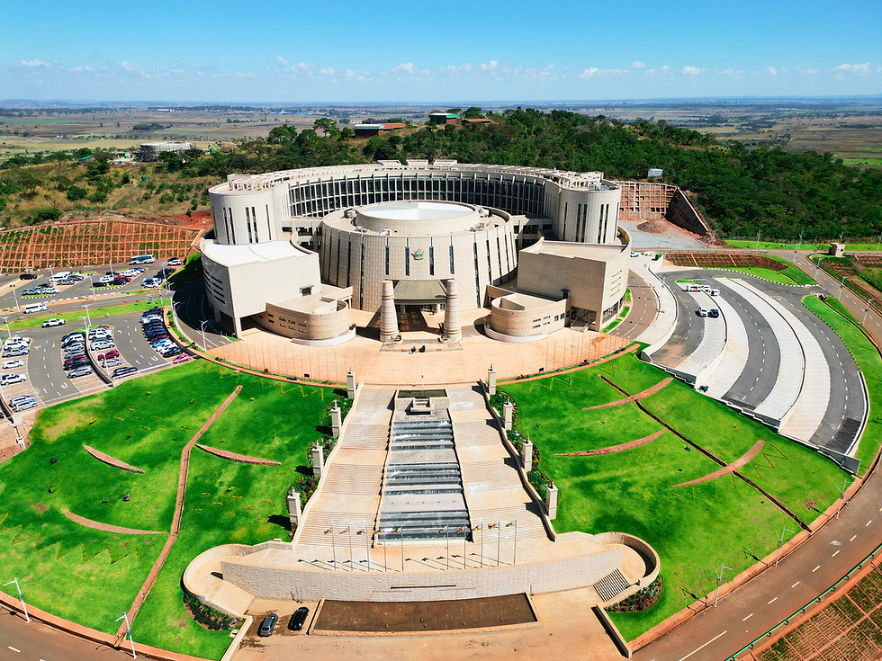 Parliament of Zimbabwe chamber during legislative proceedings