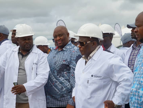 Vice President Constantino Chiwenga touring Sandawana Mine in Mberengwa