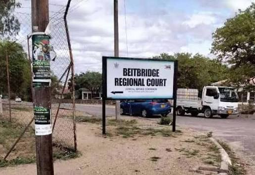 Beitbridge Magistrates Court where a man appeared on assault charges following a domestic dispute.