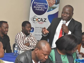 Davidson Kaiyo addressing influencers on medicine advertising laws.