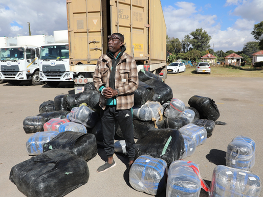 Seized dagga recovered during anti-smuggling operation
